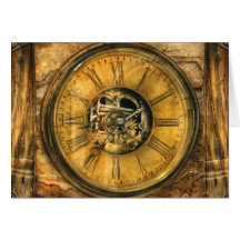 Horloger - travaux d'horloge carte