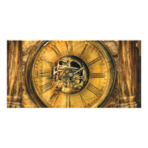 Horloger - travaux d'horloge photocarte personnalisée