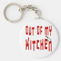 Hors de mon dire de cuisine porte-clefs
