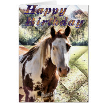 Horsin autour sur votre anniversaire cartes