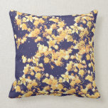 hortensias avec des étoiles coussin