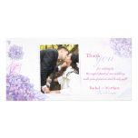 Hortensias chics épousant des cartes photos de Mer Cartes De Vœux Avec Photo