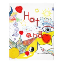 Hot and Cold cartes d'invitation