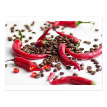 Hot Chili café Cartes Postales