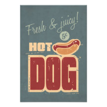 Hot-dog Photos Sur Toile