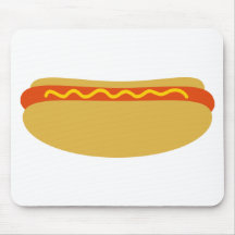 Hot dog tapis de souris