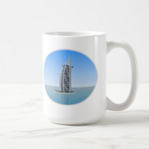 Hôtel arabe Dubaï d'Al de Burj : modèle 3D : Mug À Café