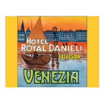 Hôtel Danieli royal de Venezia Cartes Postales