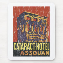 Hôtel de cataracte - affligé tapis de souris