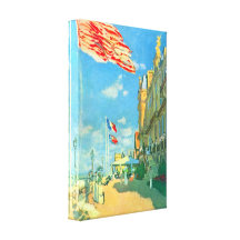 Hôtel de Roches Noires, Trouville par Claude Monet Toiles Tendues