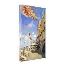 Hôtel de Roches Noires, Trouville par Claude Monet Impressions Sur Toile