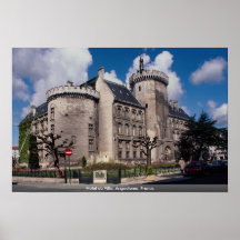 Hotel de Ville, Angoulême, France Poster