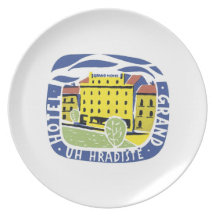 Hôtel grand assiette pour soirée