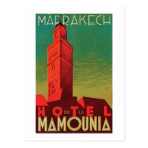 Hôtel Mamounia Marrakech Cartes Postales