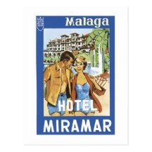 Hôtel Miramar de Malaga Cartes Postales