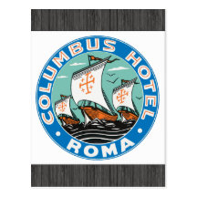 Hôtel Roma, cru de Columbus Cartes Postales