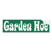 Houe de jardin autocollants pour voiture