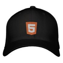 HTML 5 casquettes brodées
