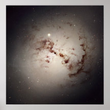 Hubble remarque des lapins de la poussière cosmiqu posters