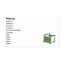 huche verte cartes de visite professionnelles