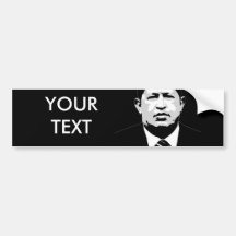 Hugo Chavez Adhésif Pour Voiture