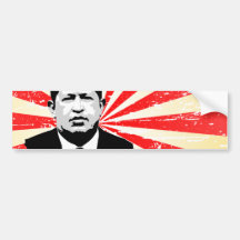 Hugo Chavez Autocollant Pour Voiture