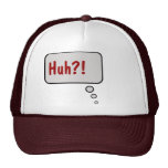 Huh ? ! Pensez le chapeau de bulle Casquette