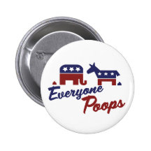 Humeur politique chacun dunettes badges avec agrafe