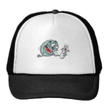 humour affamé sauvage drôle de boule de bowling casquette de camionneur