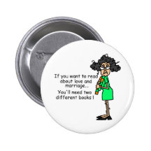 Humour d'amour et de mariage pin's