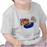 Humour de nourriture de petit déjeuner de tueur de t-shirts
