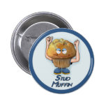 Humour de petit pain de goujon pin's avec agrafe