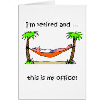 Humour drôle de retraite cartes de vœux