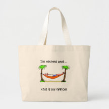 Humour drôle de retraite sac fourre-tout