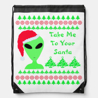 Humour Ã©tranger LGM de geek de PÃ¨re NoÃ«l Sacs Avec Cordons