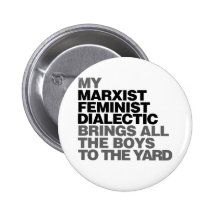 Humour féministe badges avec agrafe