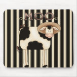 Humour Mousepad de vache à pays Tapis De Souris