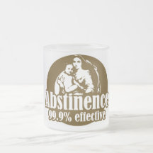 Humour religieux efficace de l'abstinence 99% tasse