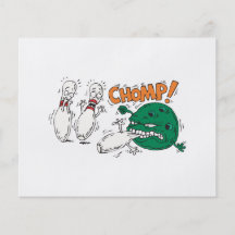 humour sauvage drôle de bowling de boule de bowlin prospectus personnalisés