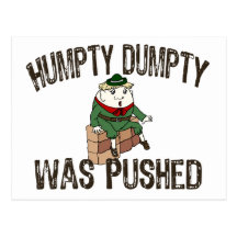 Humpty Dumpty Carte Postale