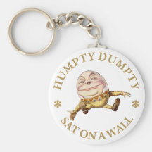 HUMPTY DUMPTY SAT SUR UN MUR PORTE-CLEF
