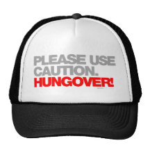 HUNGOVER faites attention svp - bière potable bue Casquette