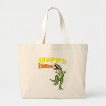 Hurlement heureux sacs en toile
