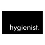 hygiéniste cartes de visite personnelles