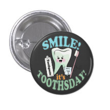 Hygiéniste dentaire drôle de dentiste badge avec épingle