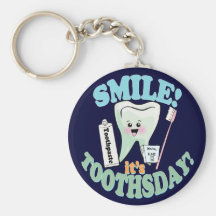 Hygiéniste dentaire drôle de dentiste porte-clé