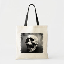 Hysteriskull riant le crâne humain sac en toile