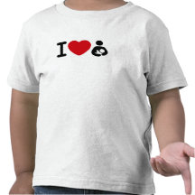 I <3 allaitant la chemise d'enfant en bas âge t-shirt