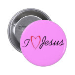 I <3 Jésus Badges