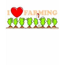 I agriculture de coeur t-shirt